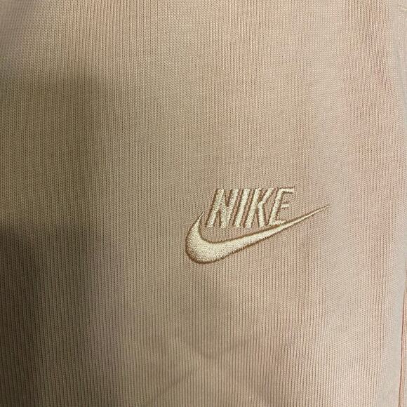 NEW Nike Womens Pink Wide Leg High Rise Loose Fit Sweat Pants Size Small Active - Picture 2 of 14